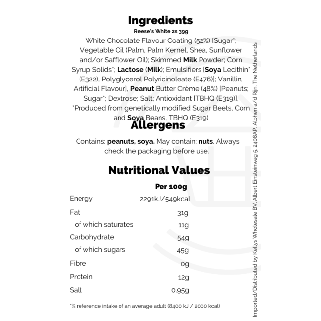 Reese's White 2s 39g