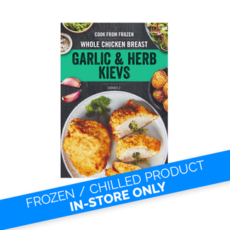 Iceland Whole Chicken Breast Garlic & Herb Kievs 320g