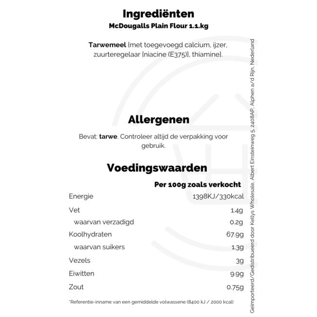 McDougalls Plain Flour 1.1.kg
