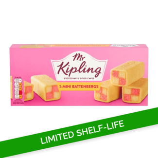 Mr Kipling Mr Kipling Mini Battenberg 5pk-THT-02-05-2025