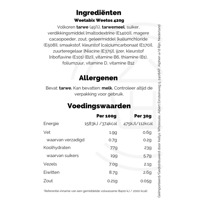 Weetabix Weetos 420g – Frühstückscerealien