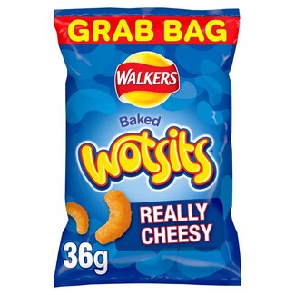 Walkers Walkers Wotsits Cheese Grab Bag 36g BBD: 07-11-2026