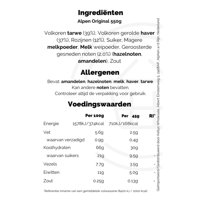 Alpen Original  550g