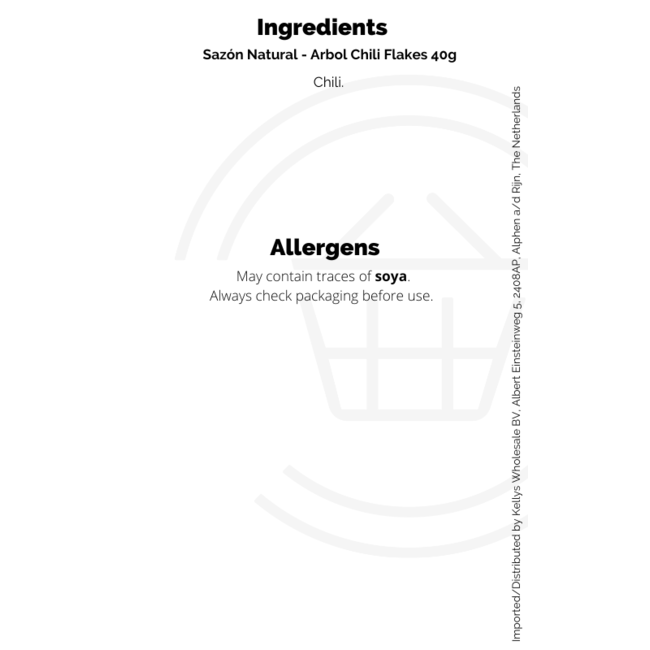 Sazon Natural Crushed Chilli Flakes 40g