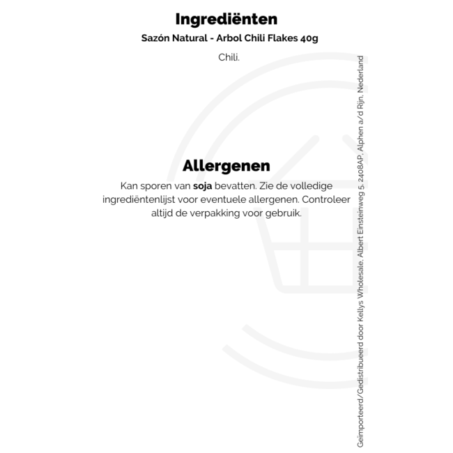 Sazon Natural Crushed Chilli Flakes 40g