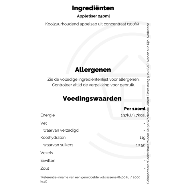 Appletiser 100% Apple Juice 250ml