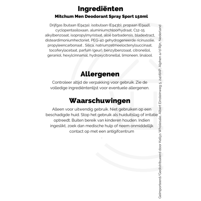 Mitchum Men Deodorant Spray Sport 150ml