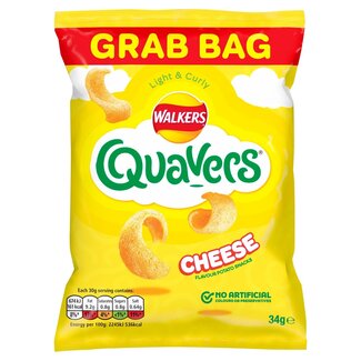 Walkers Quavers Cheese 34g