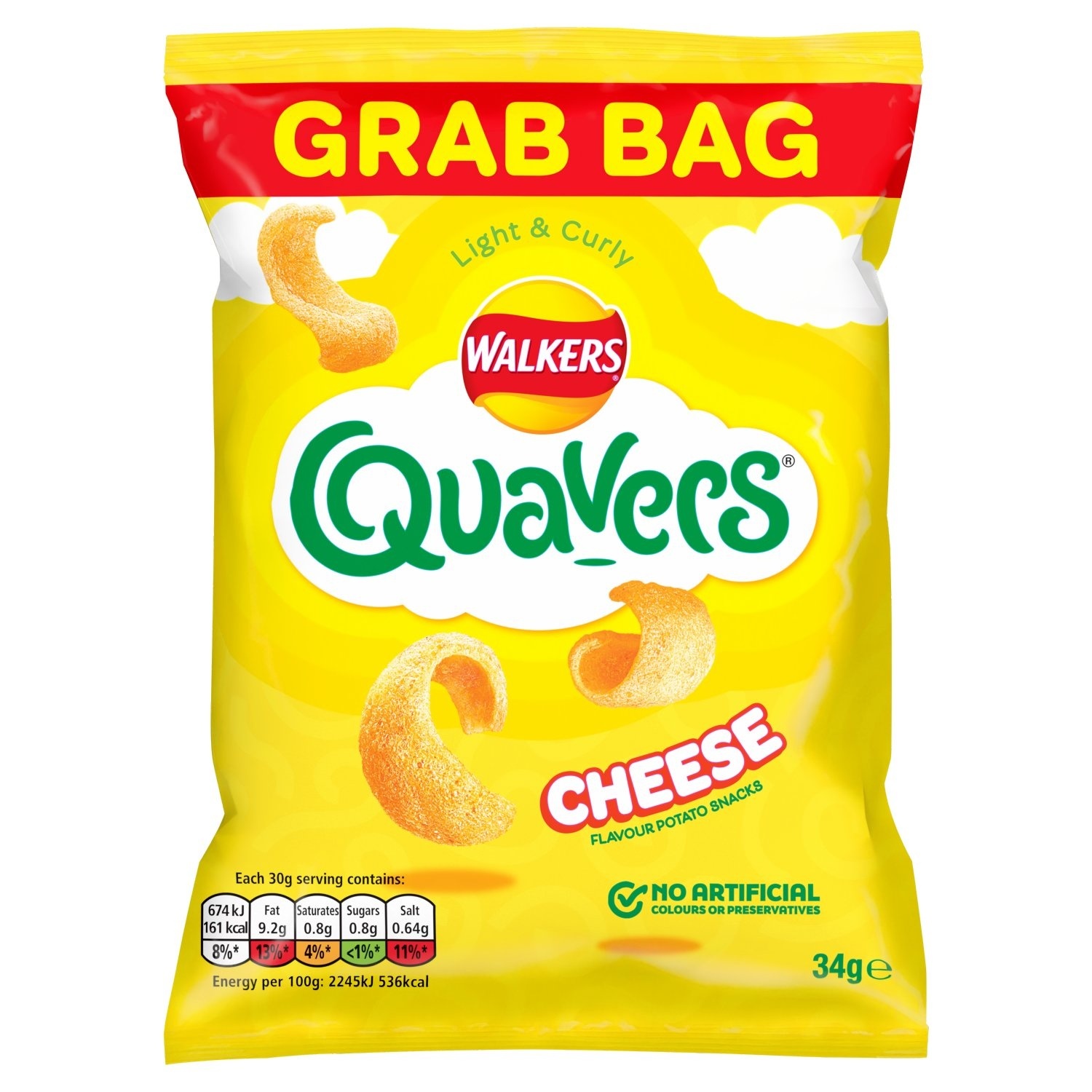 Quavers Cheese 34g Kellys Expat Shopping