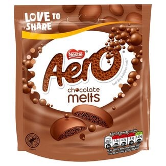 Nestle Aero Melts Chocolate Sharing Bag 92g