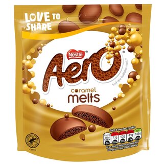 Nestle Aero Melts Caramel Pouch 86g