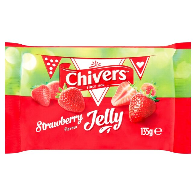 Chivers Strawberry Jelly 135g