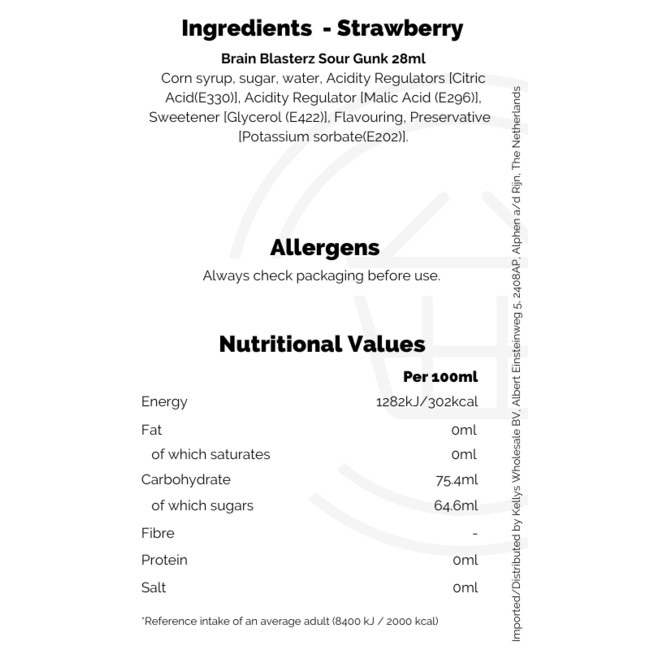 Brain Blasterz Sour Gunk 28ml