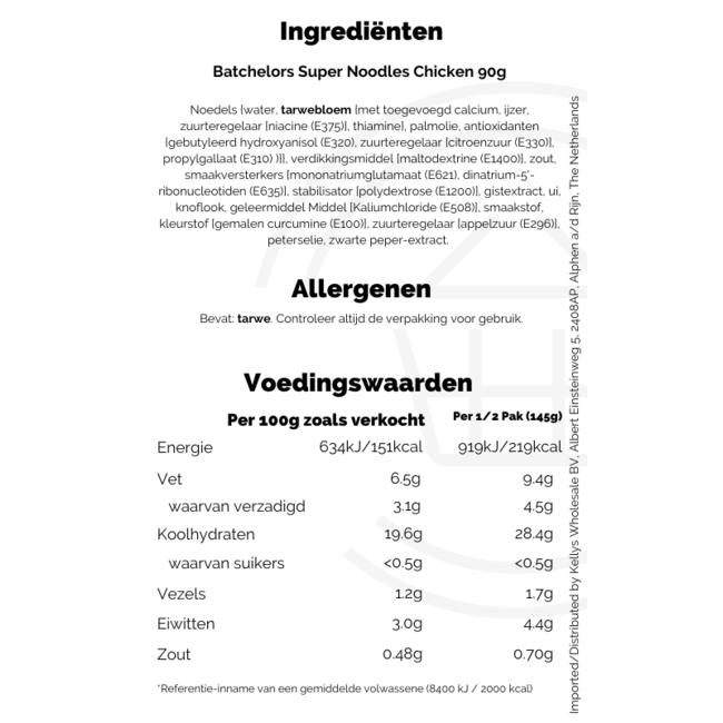 Batchelors Super Noodles Chicken