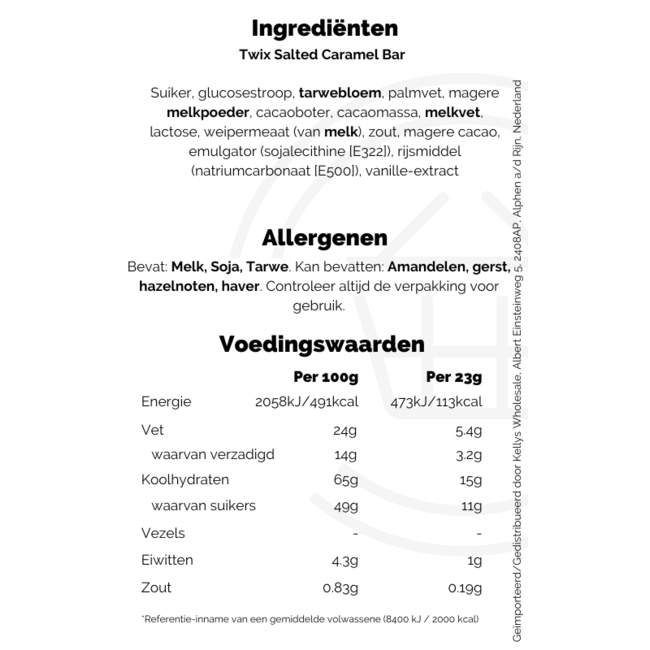 Twix Salted Caramel Bar 46g