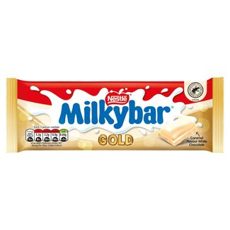 Nestle Milkybar Gold Caramel White Chocolate Bar 85g