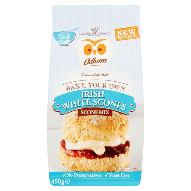 Odlums Irish White Scones Mix 450g