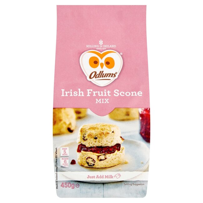 Odlums Irish Fruit Scones Mix 450g