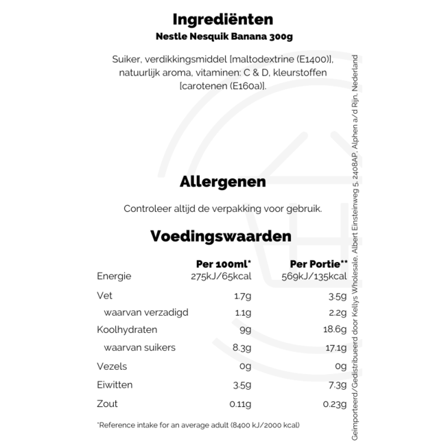 Nestle Nesquik Banana 300g – Getränkepulver