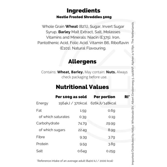Nestle Frosted Shreddies 500g