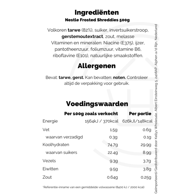 Nestle Frosted Shreddies 500g