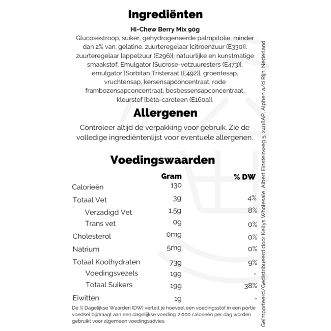 Hi-Chew Berry Mix 90g