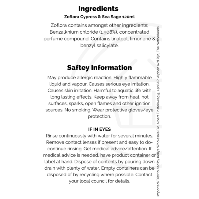 Zoflora Cypress & Sea Sage 120ml