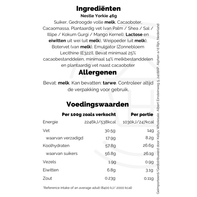 Nestle Yorkie Original 46g