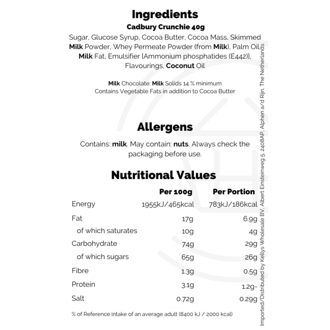 Cadbury Crunchie 40g