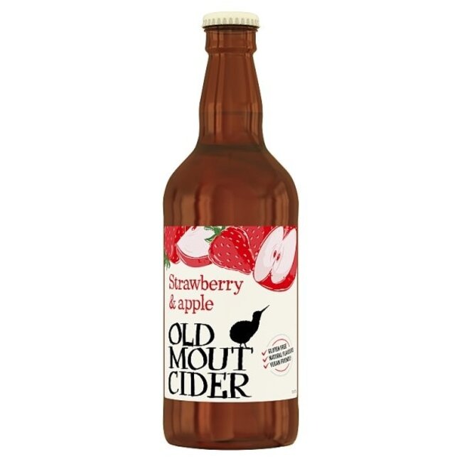 Old Mout Strawberry & Apple Cider 4% NRB 500ml