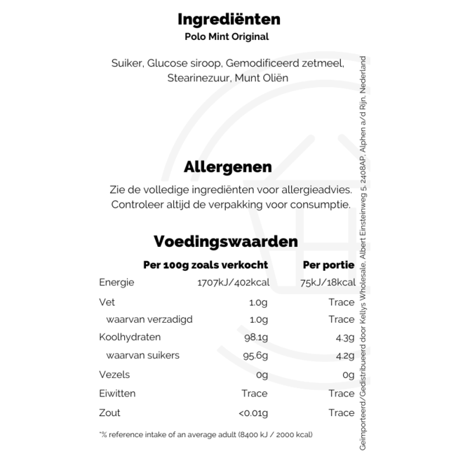 Polo Original Mints 34g