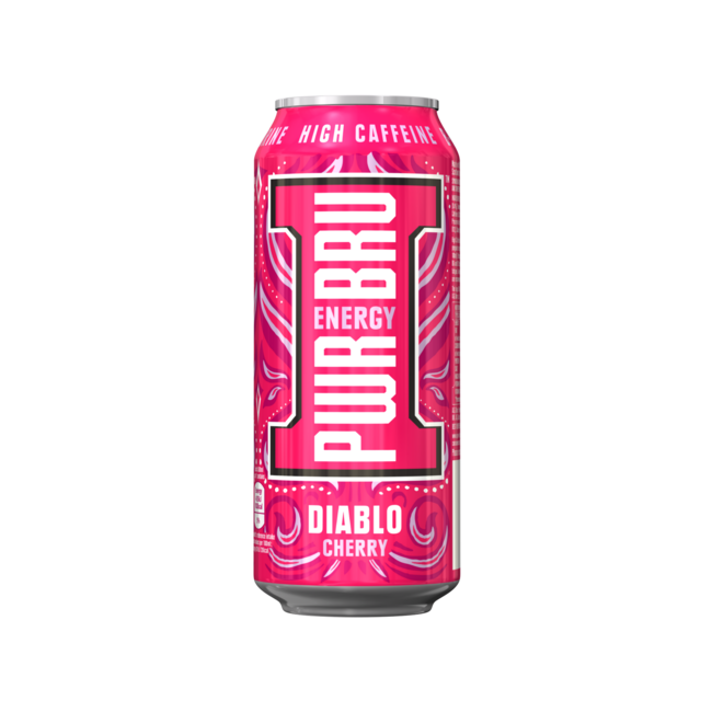 PWR-BRU Energy Diablo Cherry 500ml