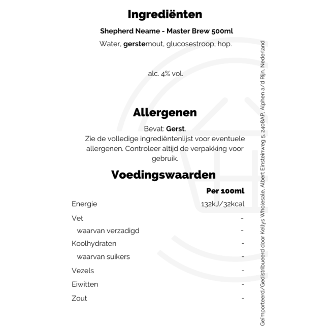 Shepherd Neame Master Brew Kentish Ale 500ml