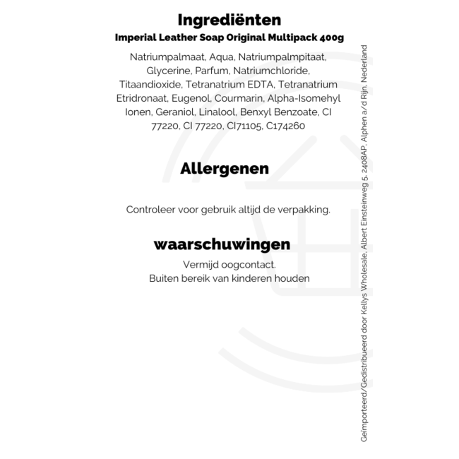 Imperial Leather Soap Original Multipack 4 x 90g Bars