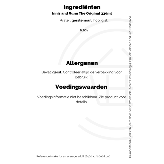 Innis and Gunn The Original 330ml