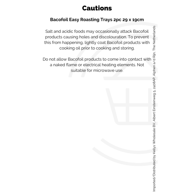 Bacofoil Easy Roasting Tray 2 pack