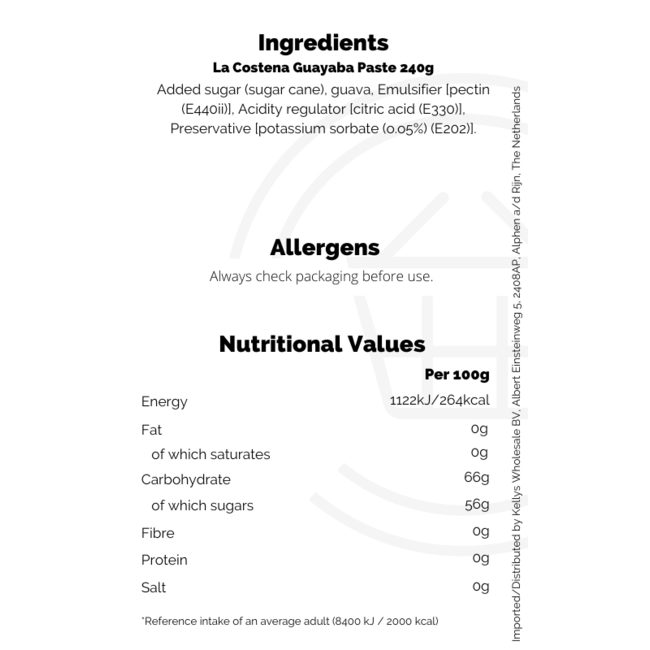La Costena Guayaba Paste 240g