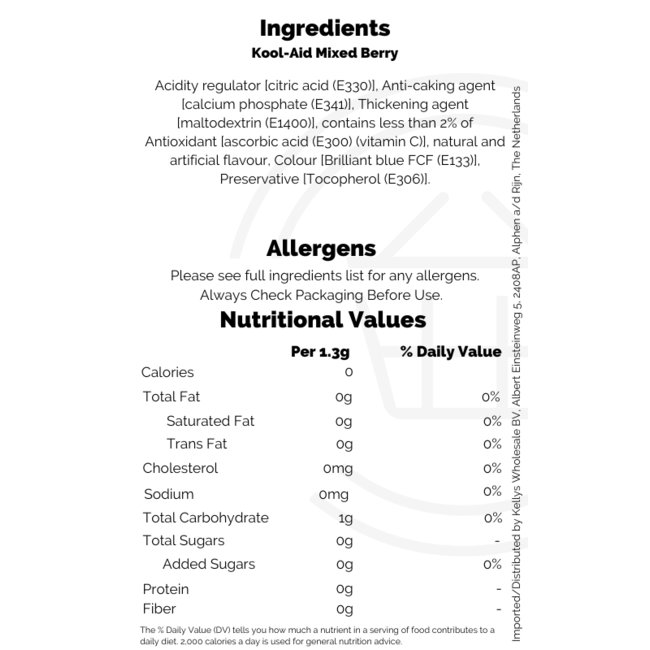 Kool-Aid Mixed Berry Sachet – Getränkepulver