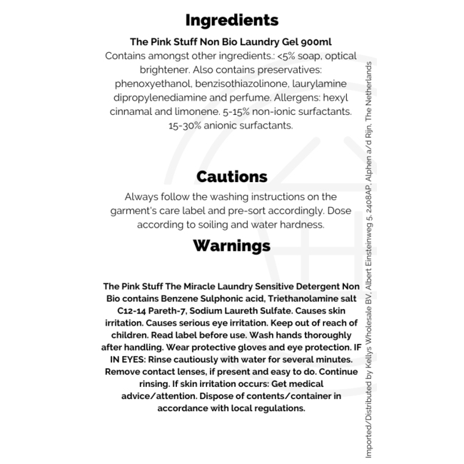 Stardrops The Pink Stuff Non Bio Laundry Gel 900ml