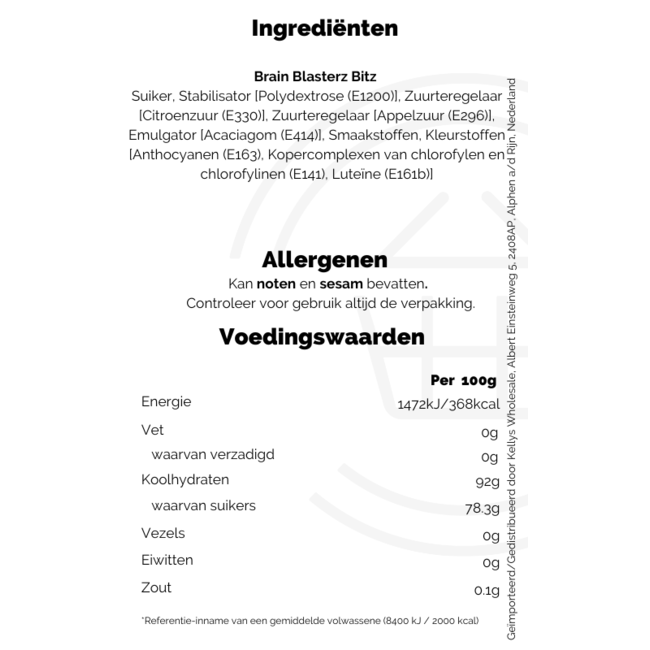 Brain Blasterz Blasterz Bitz - Assorted