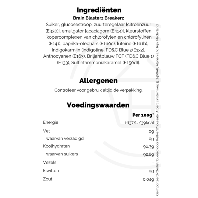 Brain Blasterz Brain Breakerz 45g