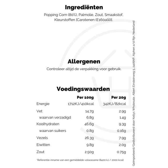 Eazy Pop Butter Microwave Popcorn 85g