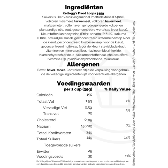 Kellogg's Froot Loops 320g