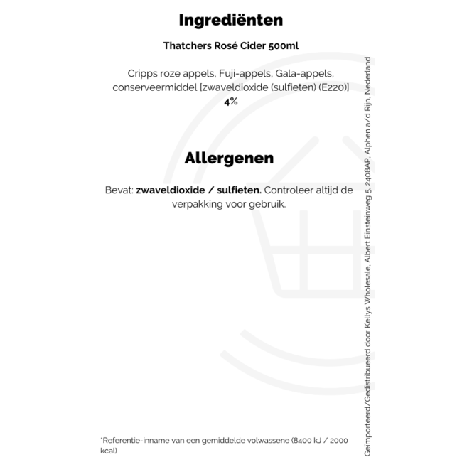 Thatchers Rosé Cider 500ml