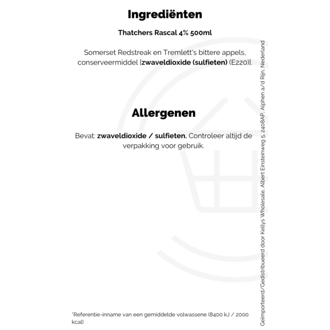 Thatchers Rascal Amber Cider 500ml