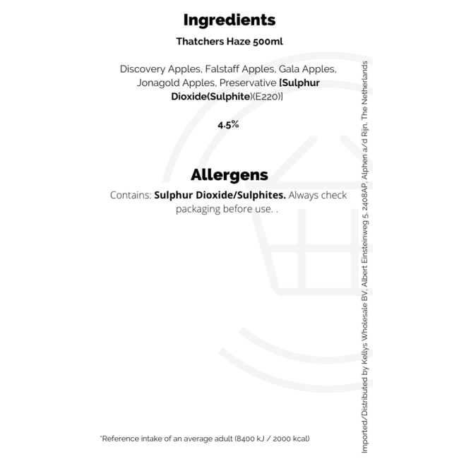 Thatchers Haze 500ml