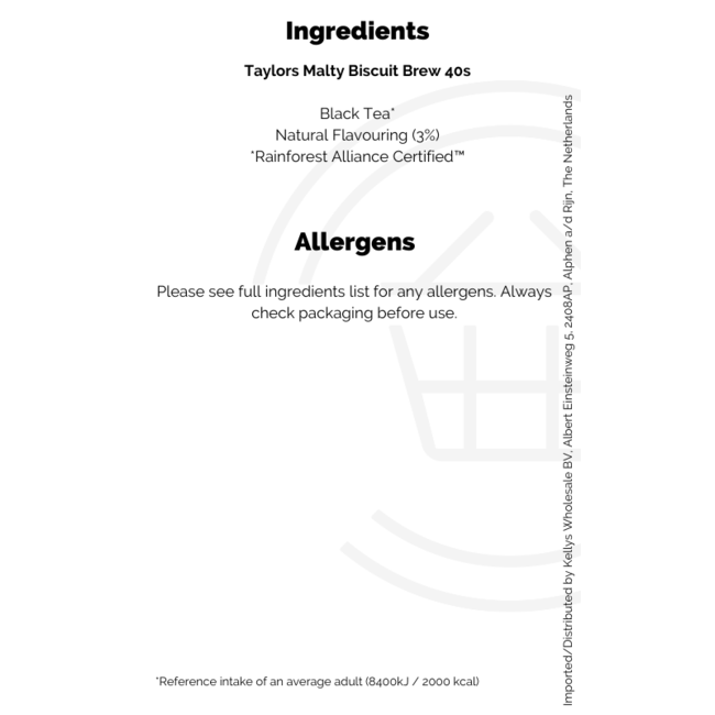 Taylors Malty Biscuit Brew 40s