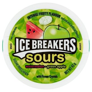 Icebreakers Ice Breakers Watermelon Apple Sour Mints 42g