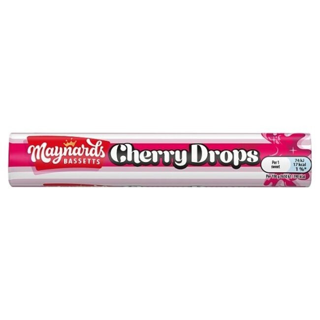 Maynards Bassetts Cherry Drops 45g
