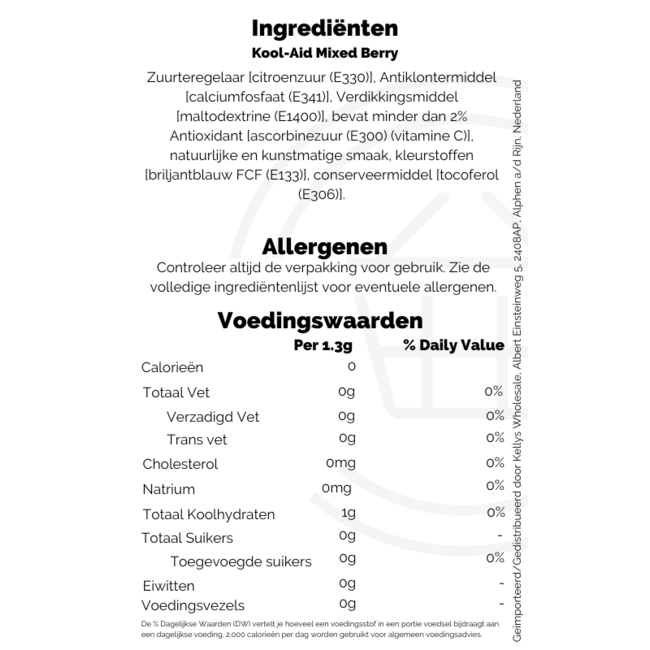 Kool-Aid Mixed Berry Sachet – Getränkepulver